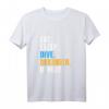 Eat Sleep Dive Dekobier Repeat Tauch T-Shirt für Taucher & Schnorchler – Perfektes Geschenk für Taucher und Tauchfans