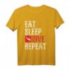 Eat Sleep Dive Repeat Taucher T-Shirt – Perfektes Geschenk für Taucher & Tauchurlauber, für Scuba, Freediving & Schnorcheln