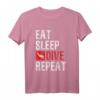 Eat Sleep Dive Repeat Taucher T-Shirt – Perfektes Geschenk für Taucher & Tauchurlauber, für Scuba, Freediving & Schnorcheln