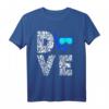 Dive Taucherbrille Schnorcheln Unterwasser Tauchen T-Shirt – Perfekt für Hobby Taucher, Schnorchler & Tauchabenteuer