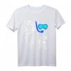 Dive Taucherbrille Schnorcheln Unterwasser Tauchen T-Shirt – Perfekt für Hobby Taucher, Schnorchler & Tauchabenteuer