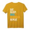 Eat Sleep Dive Dekobier Repeat Tauch T-Shirt für Taucher & Schnorchler – Perfektes Geschenk für Taucher, Apnoe & Gerätetauchen