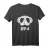 Tauchen für Taucher Dive Maskenpflicht FFP 4 Tauch T-Shirt – Praktisches Tauch-Outfit & Geschenkidee für Taucher und Schnorchler