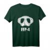 Tauchen für Taucher Dive Maskenpflicht FFP 4 Tauch T-Shirt – Praktisches Tauch-Outfit & Geschenkidee für Taucher und Schnorchler