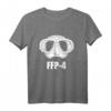 Tauchen für Taucher Dive Maskenpflicht FFP 4 Tauch T-Shirt – Praktisches Tauch-Outfit & Geschenkidee für Taucher und Schnorchler