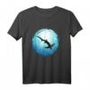 Fuchshai Thresher Tauchen Freitauchen Apnoe Hai Meer Design T-Shirt – Perfektes Geschenk für Taucher, Schnorchler & Meerliebhaber