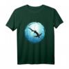 Fuchshai Thresher Tauchen Freitauchen Apnoe Hai Meer Design T-Shirt – Perfektes Geschenk für Taucher, Schnorchler & Meerliebhaber