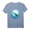 Fuchshai Thresher Tauchen Freitauchen Apnoe Hai Meer Design T-Shirt – Perfektes Geschenk für Taucher, Schnorchler & Meerliebhaber