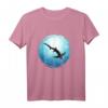 Fuchshai Thresher Tauchen Freitauchen Apnoe Hai Meer Design T-Shirt – Perfektes Geschenk für Taucher, Schnorchler & Meerliebhaber