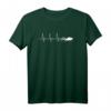 HapMonkey Taucher T-Shirt - Herzschlag Taucher Design, perfektes Geschenk für Gerätetaucher und Tiefseetaucher