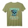 Lustiges Taucher Totenkopf T-Shirt Unterwasser - Originelle Geschenkidee für Taucher und Totenkopf-Fans
