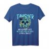 Lustiges Taucher Totenkopf T-Shirt Unterwasser - Originelle Geschenkidee für Taucher und Totenkopf-Fans