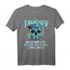 Lustiges Taucher Totenkopf T-Shirt Unterwasser - Originelle Geschenkidee für Taucher und Totenkopf-Fans