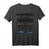 Lustiges Taucher Shirt mit Hai Motiv – Perfektes Geschenk für Hobby-, Gerätetaucher, Tauchlehrer & Tauchclub Mitglieder