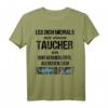 Lustiges Taucher Shirt mit Hai Motiv – Perfektes Geschenk für Hobby-, Gerätetaucher, Tauchlehrer & Tauchclub Mitglieder