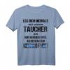 Lustiges Taucher Shirt mit Hai Motiv – Perfektes Geschenk für Hobby-, Gerätetaucher, Tauchlehrer & Tauchclub Mitglieder