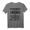 Lustiges Taucher Shirt mit Hai Motiv – Perfektes Geschenk für Hobby-, Gerätetaucher, Tauchlehrer & Tauchclub Mitglieder