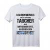 Lustiges Taucher Shirt mit Hai Motiv – Perfektes Geschenk für Hobby-, Gerätetaucher, Tauchlehrer & Tauchclub Mitglieder