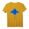 Manta Rochen Stachelrochen Meerestiere T-Shirt – Lustiges Vintage Design für Taucher, Schnorchler & Meeresliebhaber
