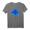 Manta Rochen Stachelrochen Meerestiere T-Shirt – Lustiges Vintage Design für Taucher, Schnorchler & Meeresliebhaber
