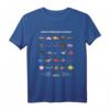 Vorschulkind Schulkind Meerestiere Tauchen Alphabet T-Shirt – Perfektes Geschenk zum Schulanfang, Ferien & für Meerestierliebhaber