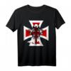 Kreuzritter & Templer Crusader T-Shirt – Perfekt für Mittelalter-Fans, Reenactment & Ritterspiele, Geschenkidee für Vatertag & Weihnachten