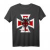Kreuzritter & Templer Crusader T-Shirt – Perfekt für Mittelalter-Fans, Reenactment & Ritterspiele, Geschenkidee für Vatertag & Weihnachten