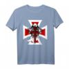 Kreuzritter & Templer Crusader T-Shirt – Perfekt für Mittelalter-Fans, Reenactment & Ritterspiele, Geschenkidee für Vatertag & Weihnachten