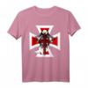 Kreuzritter & Templer Crusader T-Shirt – Perfekt für Mittelalter-Fans, Reenactment & Ritterspiele, Geschenkidee für Vatertag & Weihnachten
