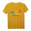 Herren Padel und Bier Darum Bin Ich Hier Tennis Sport Evolution T-Shirt – Lustiges Geschenk für Padelspieler, Männer & Geburtstage