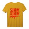 Distressed Sonntag GUNDAY AR15 Waffent-Shirt - Taktisches Schießstand T-Shirt, Perfekt für Waffensammler & Schießsportfans, Vatertag Geschenk