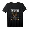 Herren Jäger Opa Jagd T-Shirt mit Reh, Gewehr & Spruch – Perfektes Geschenk für Opa, Jäger & Wildliebhaber zu Weihnachten & Geburtstag