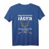Herren Jäger Opa Jagd T-Shirt mit Reh, Gewehr & Spruch – Perfektes Geschenk für Opa, Jäger & Wildliebhaber zu Weihnachten & Geburtstag