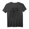 Five Point Five Six 5,56 Munition AR15 Gewehr T-Shirt mit Camo und US-Flagge – Perfektes Geschenk für Waffenliebhaber, Veteranen & Patriotische Amerikaner