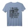 Five Point Five Six 5,56 Munition AR15 Gewehr T-Shirt mit Camo und US-Flagge – Perfektes Geschenk für Waffenliebhaber, Veteranen & Patriotische Amerikaner