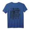 Five Point Five Six 5,56 Munition AR15 Gewehr T-Shirt mit Camo und US-Flagge – Perfektes Geschenk für Waffenliebhaber, Veteranen & Patriotische Amerikaner