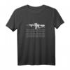 AR-15 Bang, Bang x30 Tactical 2A Gewehr Schießen T-Shirt – Perfektes Geschenk für Waffenliebhaber und Schützen