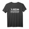 Reh Hunter Weidmannsheil T-Shirt – Lustiges Jagd Outfit für Jäger, Jägerin & Waidmann mit Hirsch, Reh & Gewehr Spruch