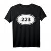 Waffenmunition AR-15 Kaliber .223 T-Shirt – Unterstützen Sie das Recht auf Waffenbesitz, perfektes Geschenk für Schützen, Jäger & Veteranen