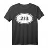 Waffenmunition AR-15 Kaliber .223 T-Shirt – Unterstützen Sie das Recht auf Waffenbesitz, perfektes Geschenk für Schützen, Jäger & Veteranen