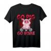 Schwein Schweinchen Gewichtheben T-Shirt für Landwirte & Fitnessbegeisterte – Lustiges Bauernhof- und Krafttraining-Shirt für Männer und Frauen