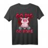 Schwein Schweinchen Gewichtheben T-Shirt für Landwirte & Fitnessbegeisterte – Lustiges Bauernhof- und Krafttraining-Shirt für Männer und Frauen