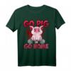Schwein Schweinchen Gewichtheben T-Shirt für Landwirte & Fitnessbegeisterte – Lustiges Bauernhof- und Krafttraining-Shirt für Männer und Frauen
