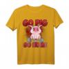 Schwein Schweinchen Gewichtheben T-Shirt für Landwirte & Fitnessbegeisterte – Lustiges Bauernhof- und Krafttraining-Shirt für Männer und Frauen