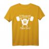 Schwacher Strongman Anfänger - Lustiges Gewichtheber T-Shirt für Kraftsport- und Powerlifting-Neulinge, ideales Geschenk für Geburtstag & Weihnachten