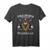Training, um Valhalla Gewichtheben Gym Workout Fitness T-Shirt – Wikinger-Motiv für Kraftsport & Fitness, Geschenk für Männer & Frauen
