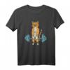 Katzen Gewichtheben T-Shirt - Lustiges Fitness Geschenk für Trainer, Powerlifter & Katzenliebhaber