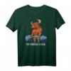 The Struggle Is Real OX Gewichtheben Kreuzheben Fitness T-Shirt – Lustiges Workout-Shirt für Kraftsportler, Fantasy-Liebhaber & Geschenke für Fitnessfans