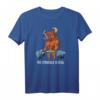 The Struggle Is Real OX Gewichtheben Kreuzheben Fitness T-Shirt – Lustiges Workout-Shirt für Kraftsportler, Fantasy-Liebhaber & Geschenke für Fitnessfans