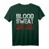 Blut Schweiß und Respekt T-Shirt – Motivationsshirt für Fitness, Gewichtheben & Workout, Ideal als Geschenk für Sportler und Fitness-Enthusiasten